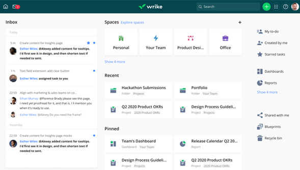 Wrike is another servicenow projectmanaget alternative