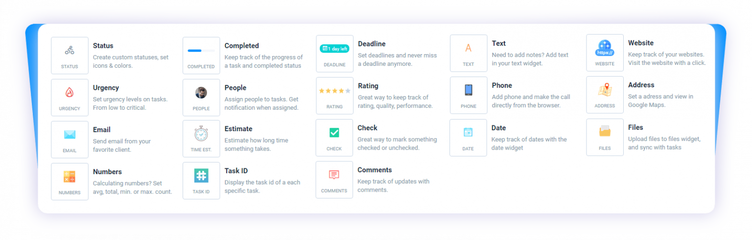 easynote features used for comparison clickup vs wrike and other project management tools comparing it to easynote