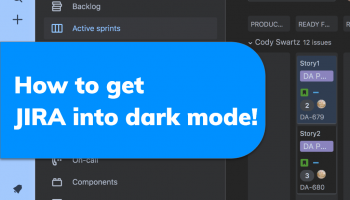 How to get JIRA dark mode