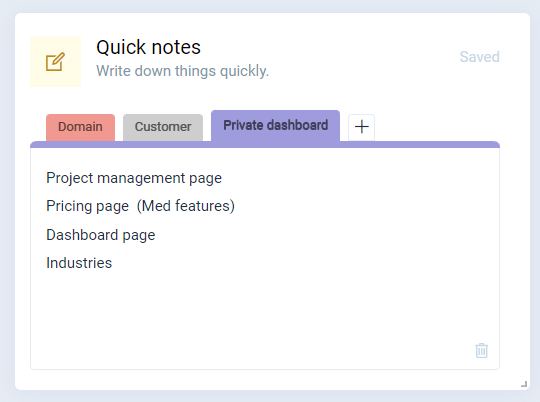 Manage your personal notes and replace OneNote