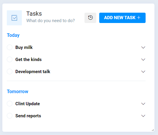 easynote vs jira a screenshot of easynote's tasks features that can help project managers